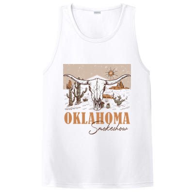 Oklahoma Smoke Show Oklahoma Smokeshow Western Country PosiCharge Competitor Tank