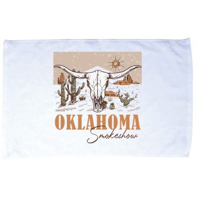Oklahoma Smoke Show Oklahoma Smokeshow Western Country Microfiber Hand Towel