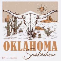 Oklahoma Smoke Show Oklahoma Smokeshow Western Country Womens T-Shirt