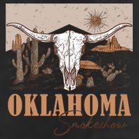 Oklahoma Smoke Show Oklahoma Smokeshow Western Country 7 Panel Mesh Trucker Snapback Hat