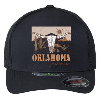 Oklahoma Smoke Show Oklahoma Smokeshow Western Country Flexfit Unipanel Trucker Cap