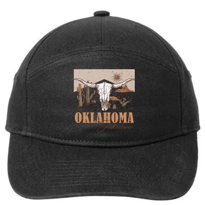 Oklahoma Smoke Show Oklahoma Smokeshow Western Country 7-Panel Snapback Hat