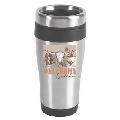Oklahoma Smoke Show Oklahoma Smokeshow Western Country 16oz Travel Tumbler