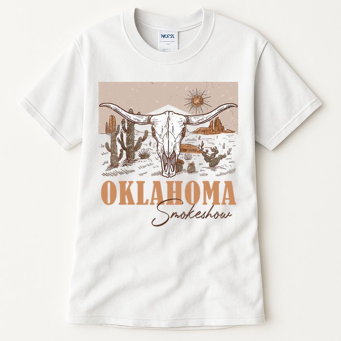 Oklahoma Smoke Show Oklahoma Smokeshow Western Country Tall T-Shirt