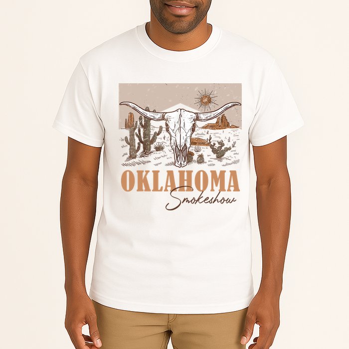 Oklahoma Smoke Show Oklahoma Smokeshow Western Country Tall T-Shirt