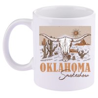 Oklahoma Smoke Show Oklahoma Smokeshow Western Country 11oz C Handle Ceramic Mug