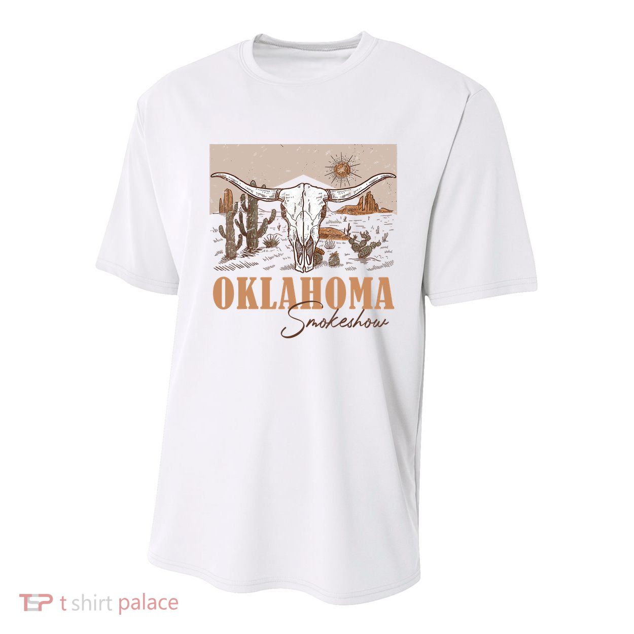 Oklahoma Smoke Show Oklahoma Smokeshow Western Country Youth Performance Sprint T-Shirt