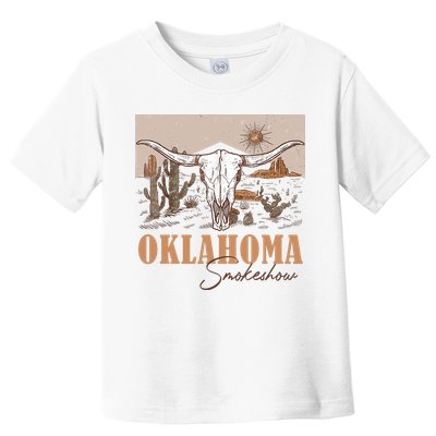 Oklahoma Smoke Show Oklahoma Smokeshow Western Country Toddler T-Shirt