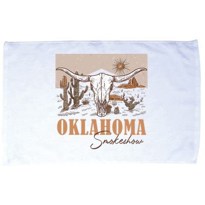 Oklahoma Smoke Show Oklahoma Smokeshow Western Country Microfiber Hand Towel