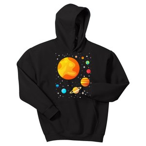 Our Solar System - Astronomy Galaxy Astronomer Science Fan Kids Hoodie