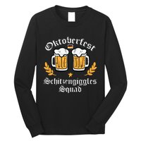 Oktoberfest Schitzengiggles Squad German Bavarian Long Sleeve Shirt