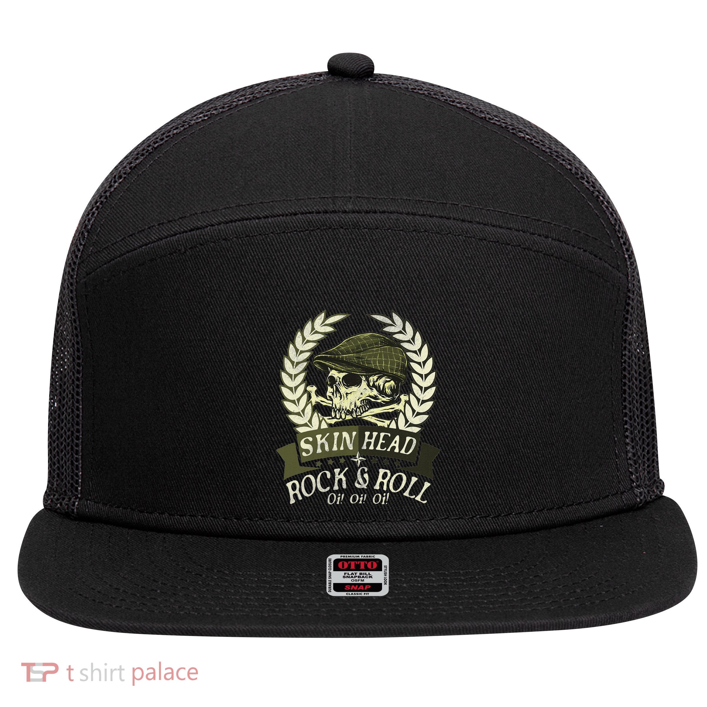 Oioioi Skinheads Skinheads Outfit 7 Panel Mesh Trucker Snapback Hat
