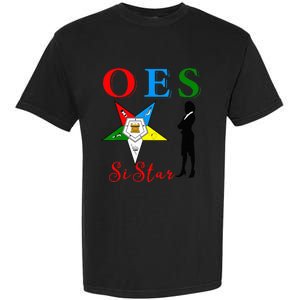 OES Sistar Sister Order of the Eastern Star Parents' Day Garment-Dyed Heavyweight T-Shirt