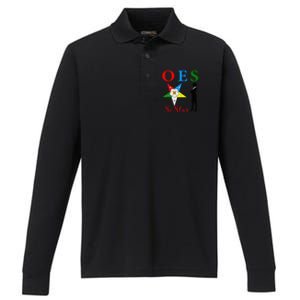 OES Sistar Sister Order of the Eastern Star Parents' Day Performance Long Sleeve Polo