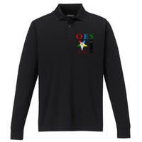 OES Sistar Sister Order of the Eastern Star Parents' Day Performance Long Sleeve Polo