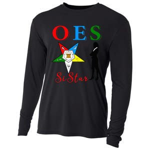 OES Sistar Sister Order of the Eastern Star Parents' Day Cooling Performance Long Sleeve Crew