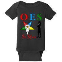 OES Sistar Sister Order of the Eastern Star Parents' Day Baby Bodysuit