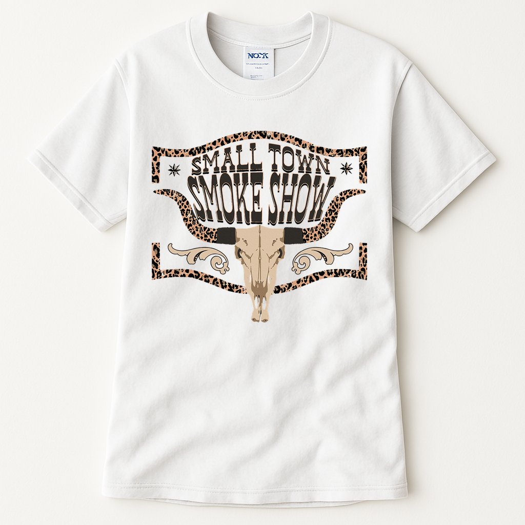 Oklahoma Smokeshow Small Town Smoke Show Tall T-Shirt