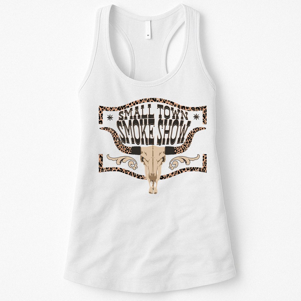 Oklahoma Smokeshow Small Town Smoke Show Womens Tank Top