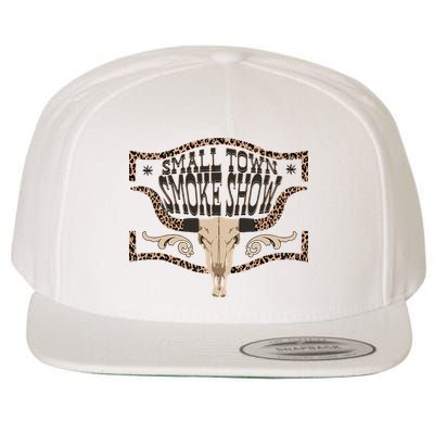 Oklahoma Smokeshow Small Town Smoke Show Wool Snapback Cap