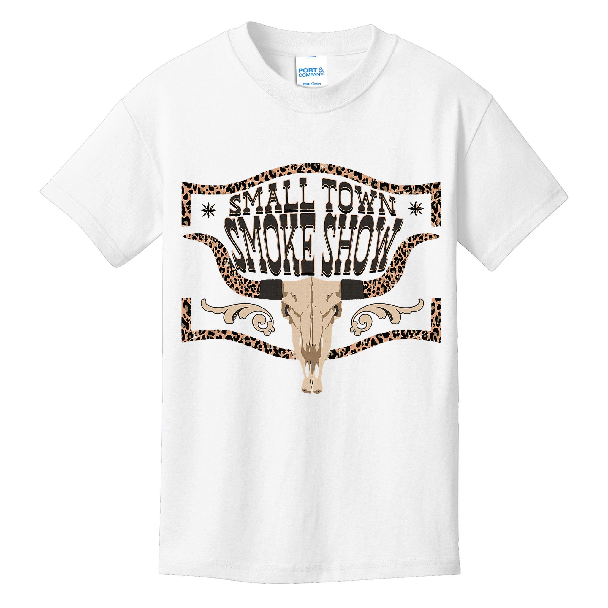 Oklahoma Smokeshow Small Town Smoke Show Kids T-Shirt