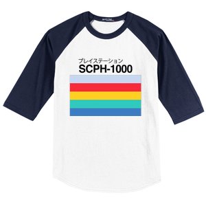 Obsolete Sony Scph 1000 Baseball Sleeve Shirt