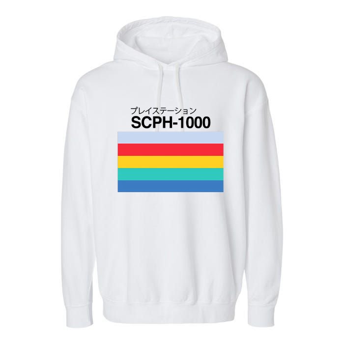 Obsolete Sony Scph 1000 Garment-Dyed Fleece Hoodie