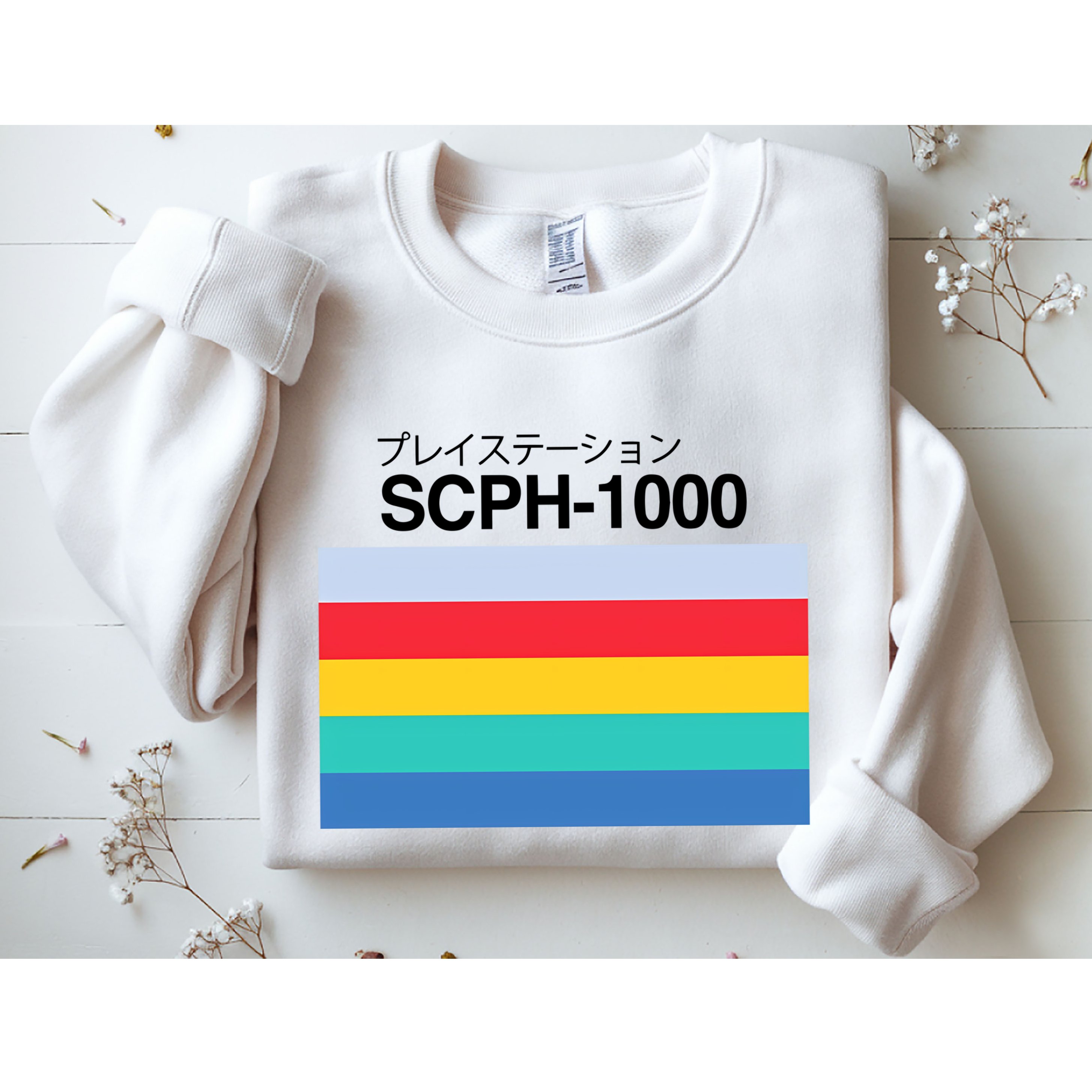 Obsolete Sony Scph 1000 Sweatshirt