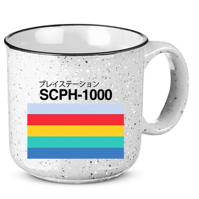 Obsolete Sony Scph 1000 15oz Campfire Ceramic Mug