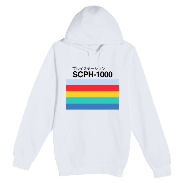 Obsolete Sony Scph 1000 Premium Pullover Hoodie