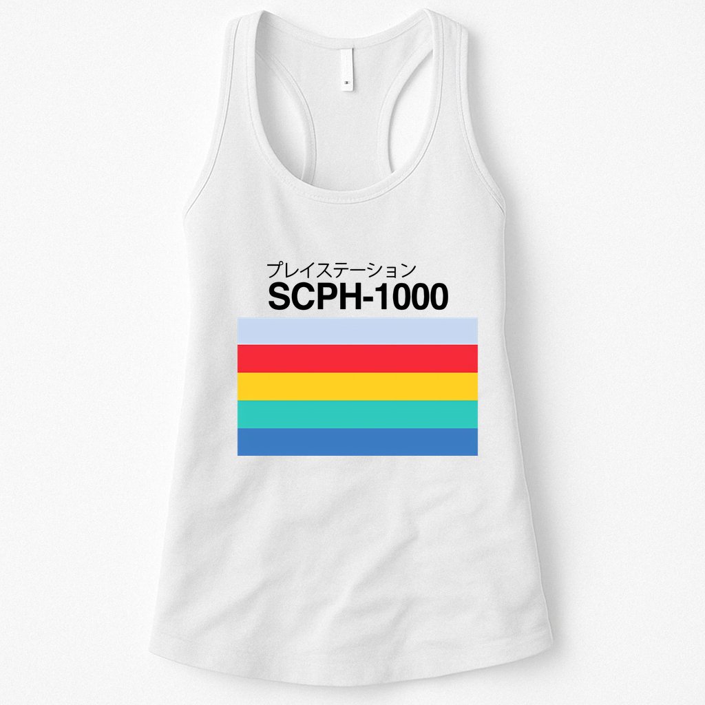 Obsolete Sony Scph 1000 Womens Tank Top