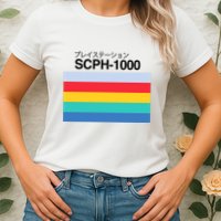 Obsolete Sony Scph 1000 Womens T-Shirt