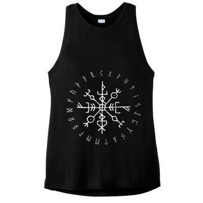 Odin Skol Scandinavian Nordic Mythology Norse Viking Ladies PosiCharge Tri-Blend Wicking Tank