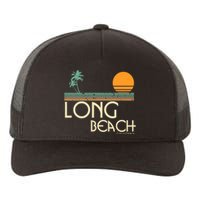 Oc Surf Style Vintage Long Beach California Yupoong Adult 5-Panel Trucker Hat