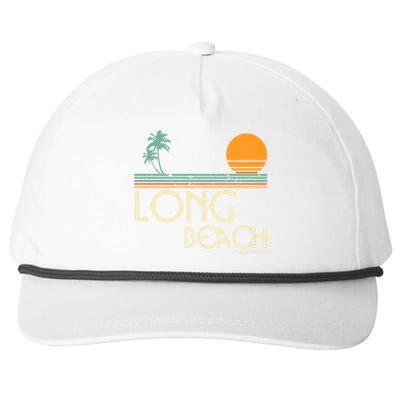 Oc Surf Style Vintage Long Beach California Snapback Five-Panel Rope Hat