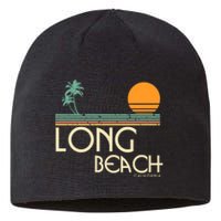 Oc Surf Style Vintage Long Beach California Sustainable Beanie