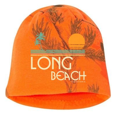 Oc Surf Style Vintage Long Beach California Kati - Camo Knit Beanie