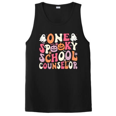 One Spooky School Counselor Halloween Teacher Counseling PosiCharge Competitor Tank