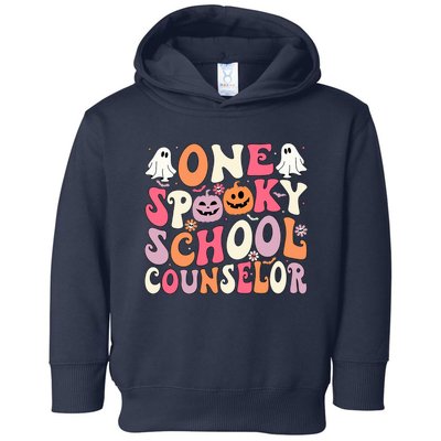 One Spooky School Counselor Halloween Teacher Counseling Toddler Hoodie