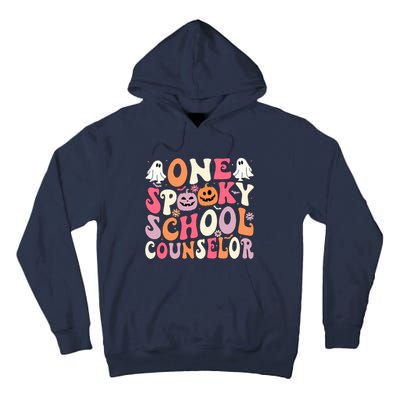 One Spooky School Counselor Halloween Teacher Counseling Tall Hoodie