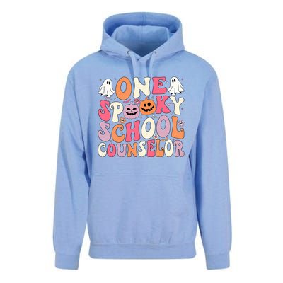 One Spooky School Counselor Halloween Teacher Counseling Unisex Surf Hoodie