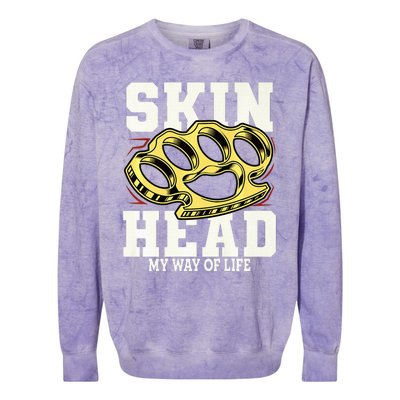 Oioioi Skinheads Skinheads Outfit Colorblast Crewneck Sweatshirt