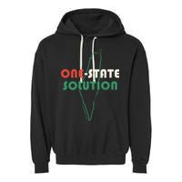 One State Solution Garment-Dyed Fleece Hoodie