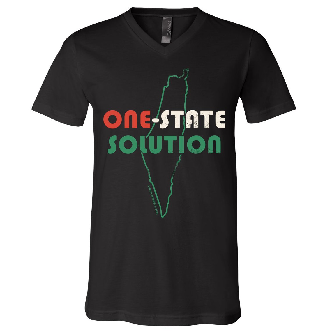 One State Solution V-Neck T-Shirt