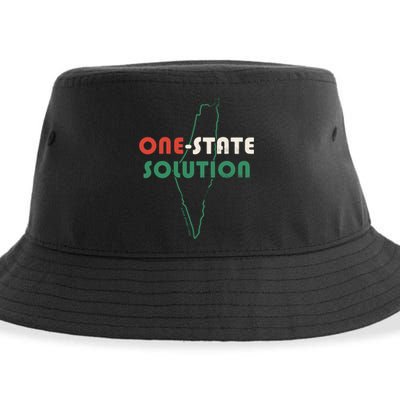 One State Solution Sustainable Bucket Hat