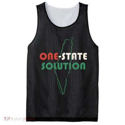One State Solution Mesh Reversible Basketball Jersey Tank