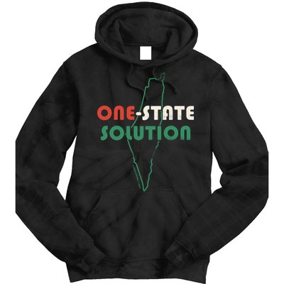 One State Solution Tie Dye Hoodie