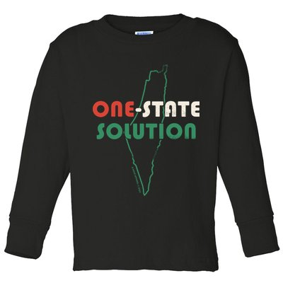 One State Solution Toddler Long Sleeve Shirt