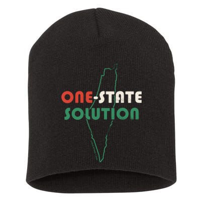 One State Solution Short Acrylic Beanie