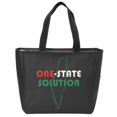 One State Solution Zip Tote Bag